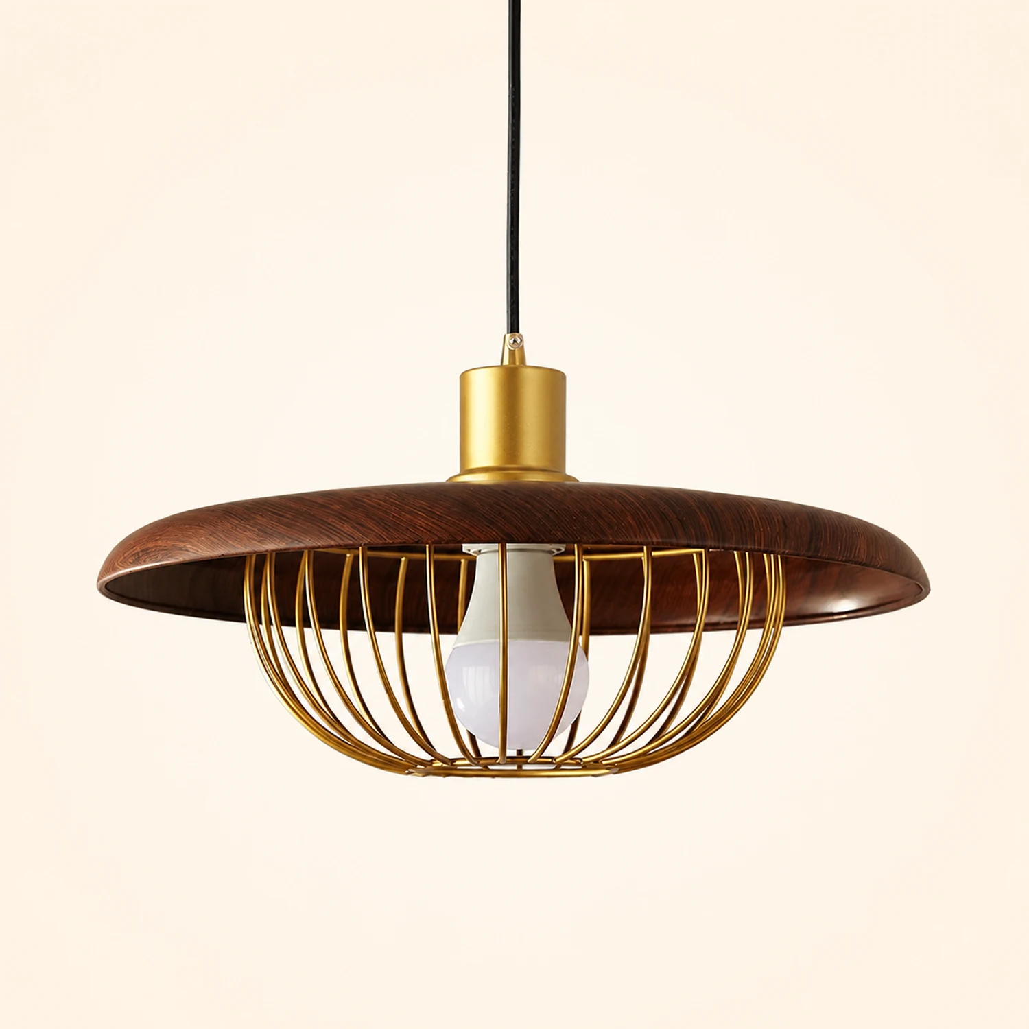 Creative Hollow Wrought Iron Hanging Lamp Shade - Lumpaz