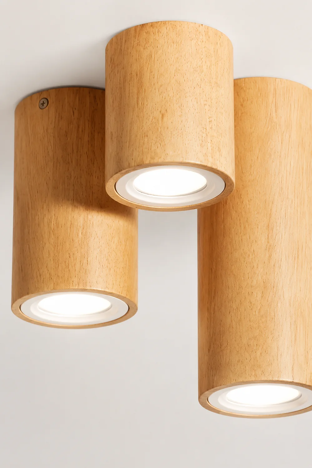 Ozawa Nordische Deckenleuchte Droplight aus Holz für Korridor, Balkon - Lumpaz