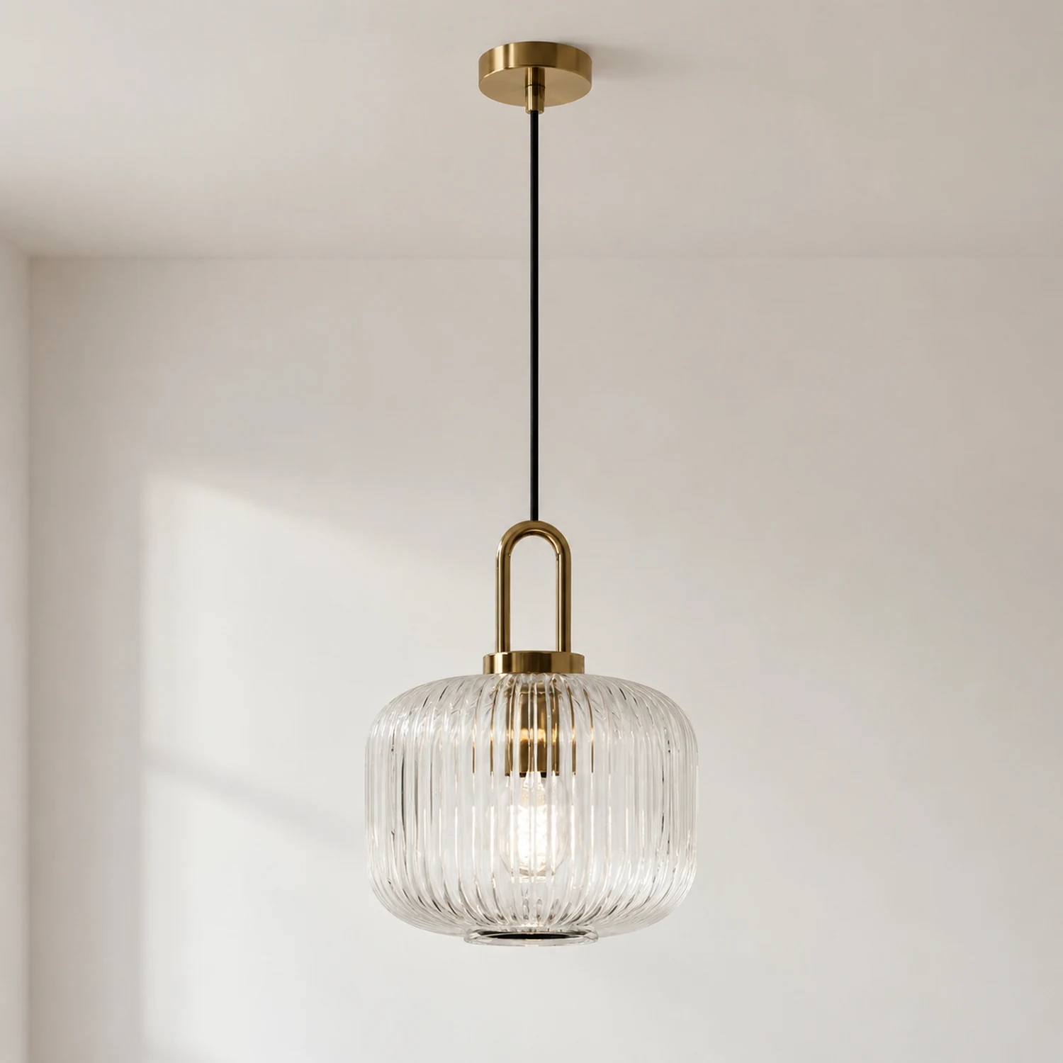 Design Pumpkin Shape Glass Pendant Light - Lumpaz