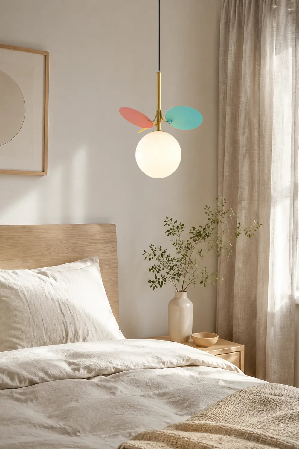 Glass Lampshade Chandelier Personality Art PVC Pendant Light - Lumpaz