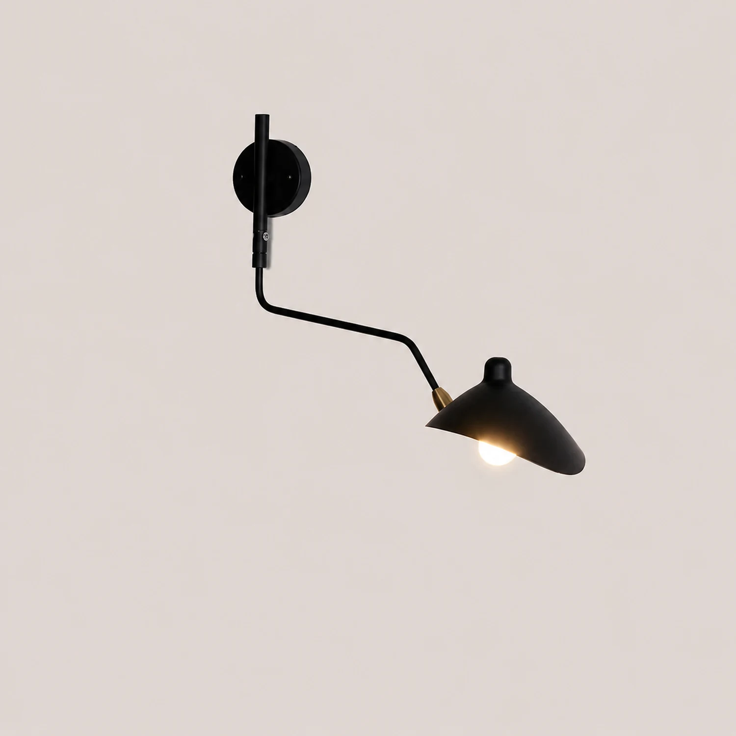 Schmitt Wandleuchte, 1/2 Kopf - Lumpaz
