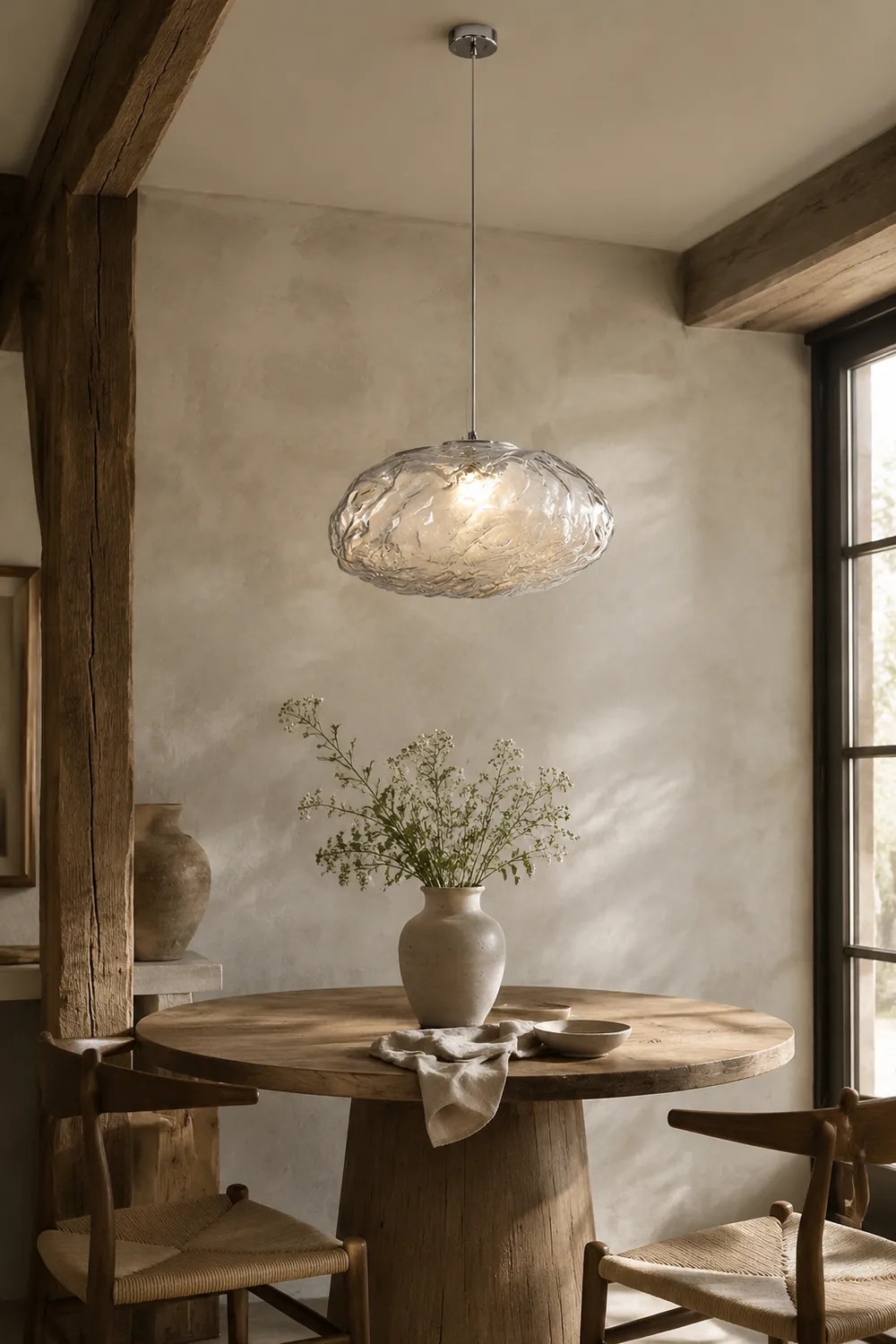 Stylish Glass Cloud Shape Pendant Light Indoor Fixture Decorative Light - Lumpaz