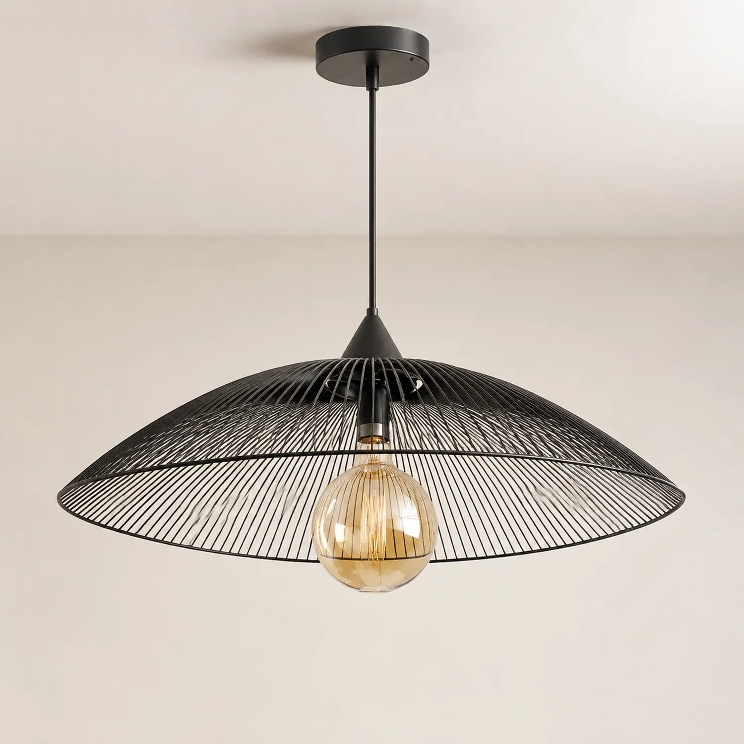 Modern Black Medium Ceiling Light Pendant Lights For Kitchen Island - Lumpaz