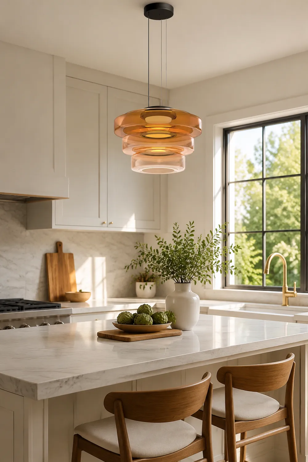 Modern Creative Glass Pendant Lighting for Dining Room - Lumpaz