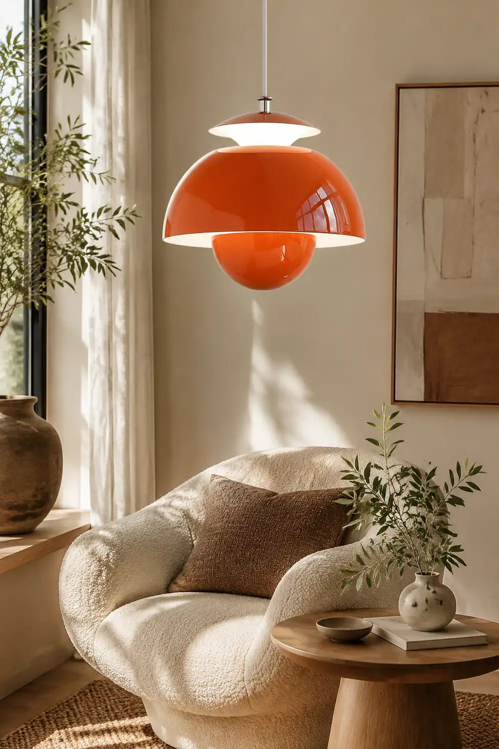 Nordic Mushroom Ceiling Pendant Light - Lumpaz