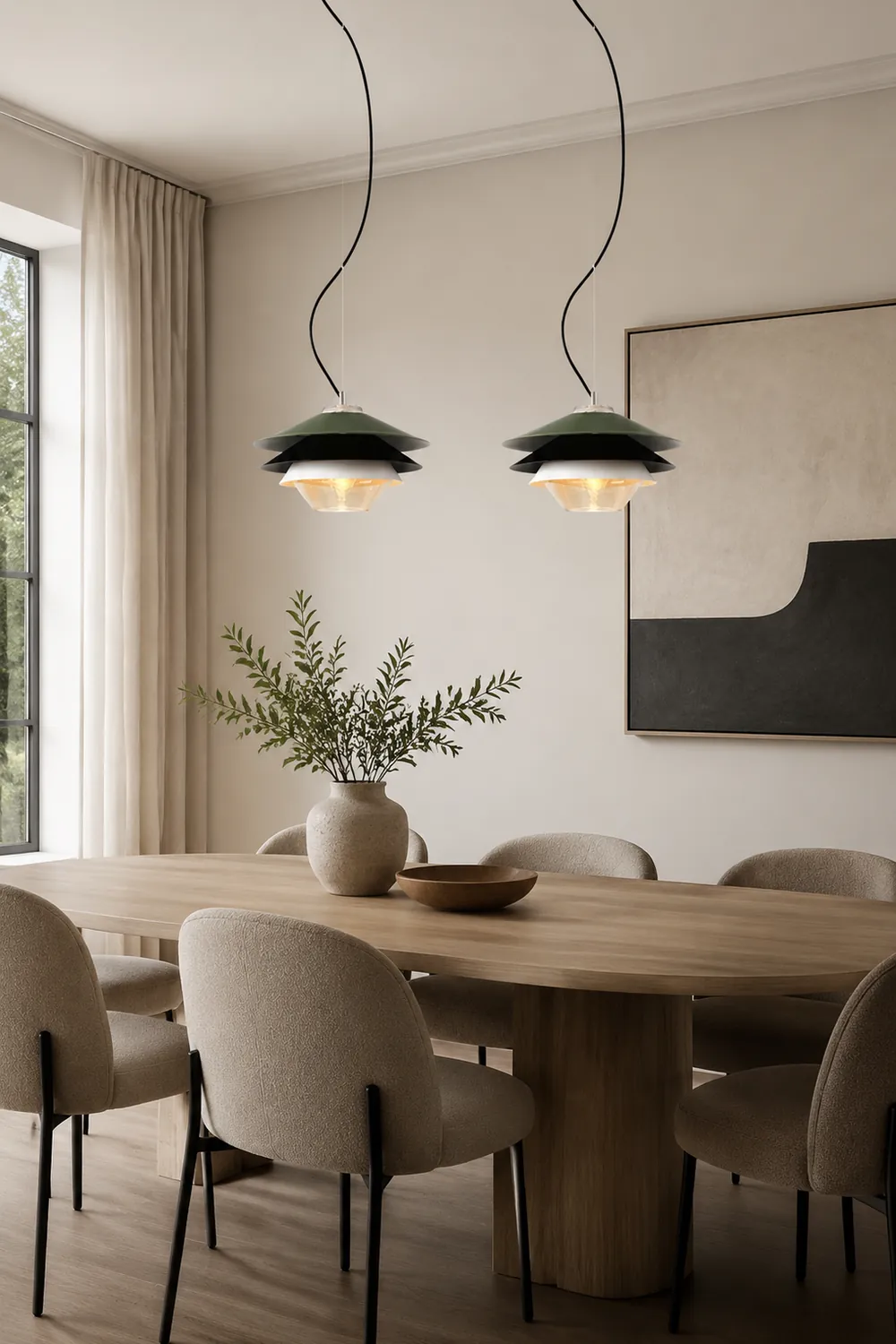 Nordic Iron Suspension Fixture Hanging Pendant Light - Lumpaz