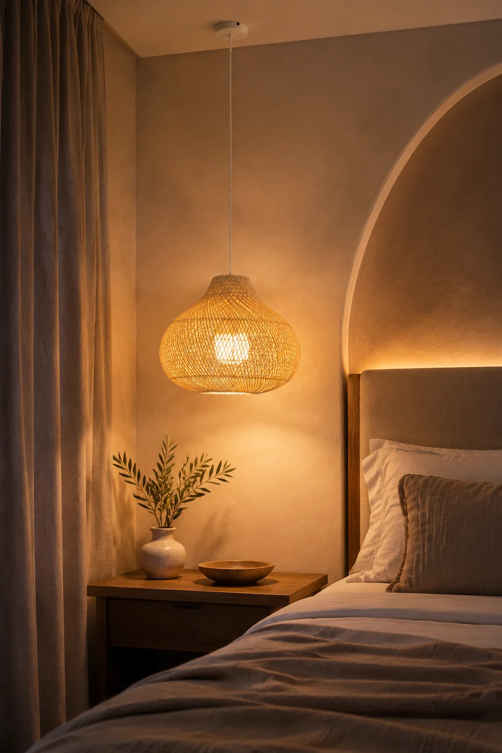 Boho Natural handmade Island Pendant Light - Lumpaz