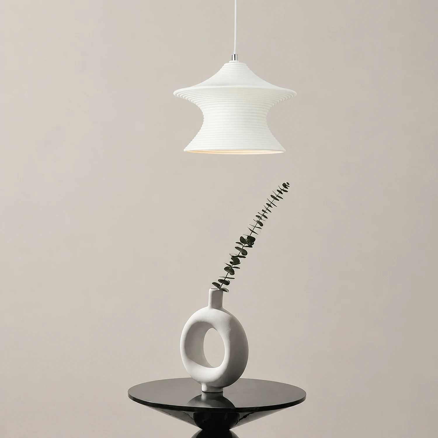 Wabi-Sabi Style Minimalist Nordic Art Pendant Lamp - Lumpaz