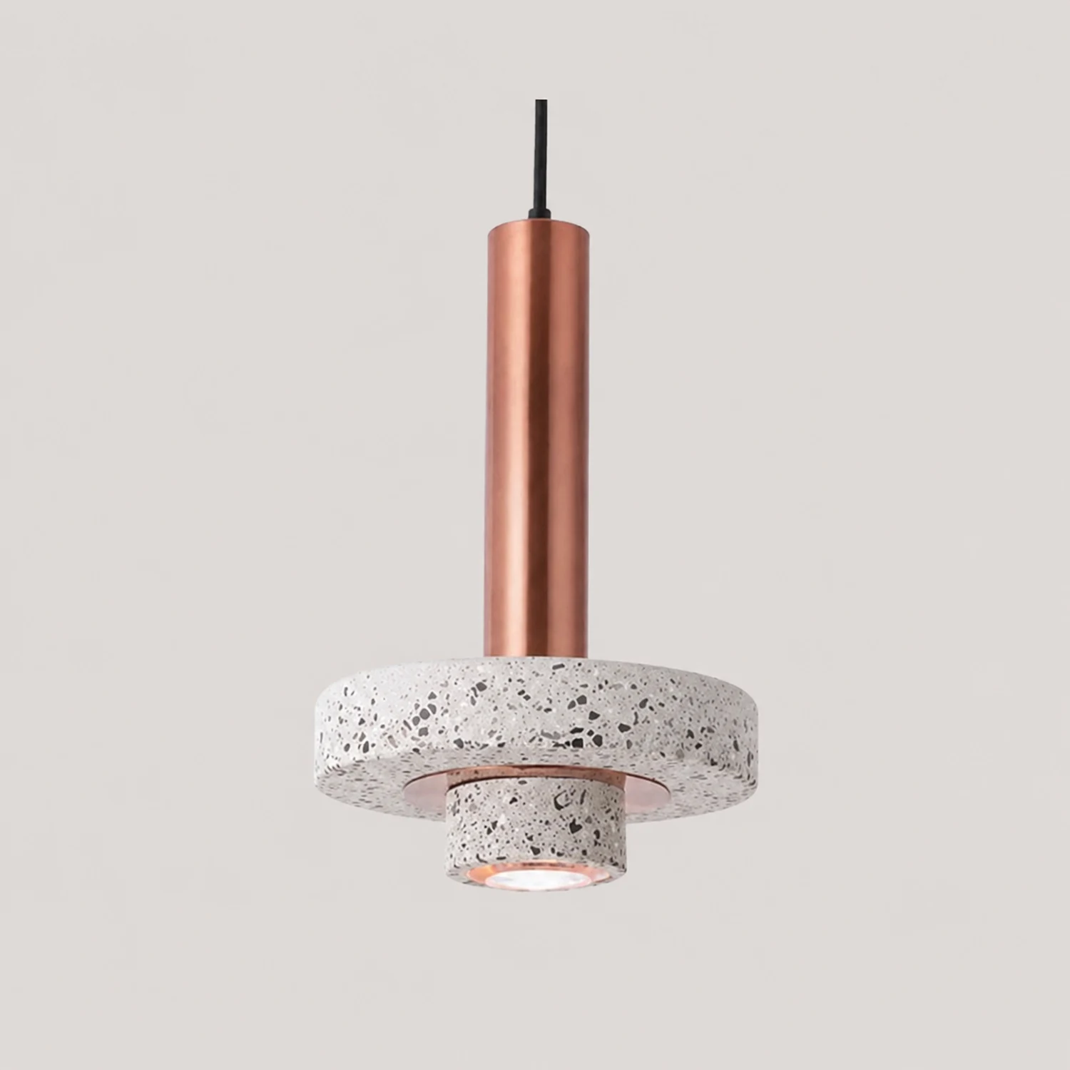 Zaid Pendelleuchte 4 Farben, Terrazzo - Lumpaz