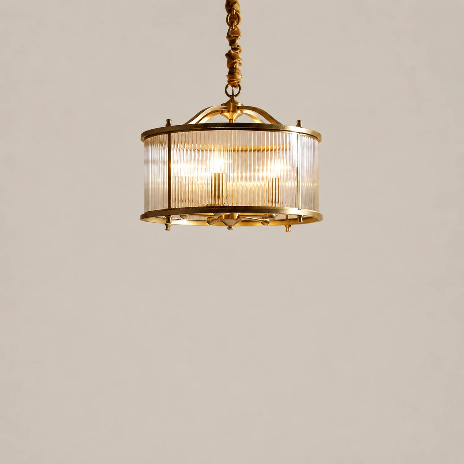Modern Light Luxury Simple Glass Hanging Light - Lumpaz