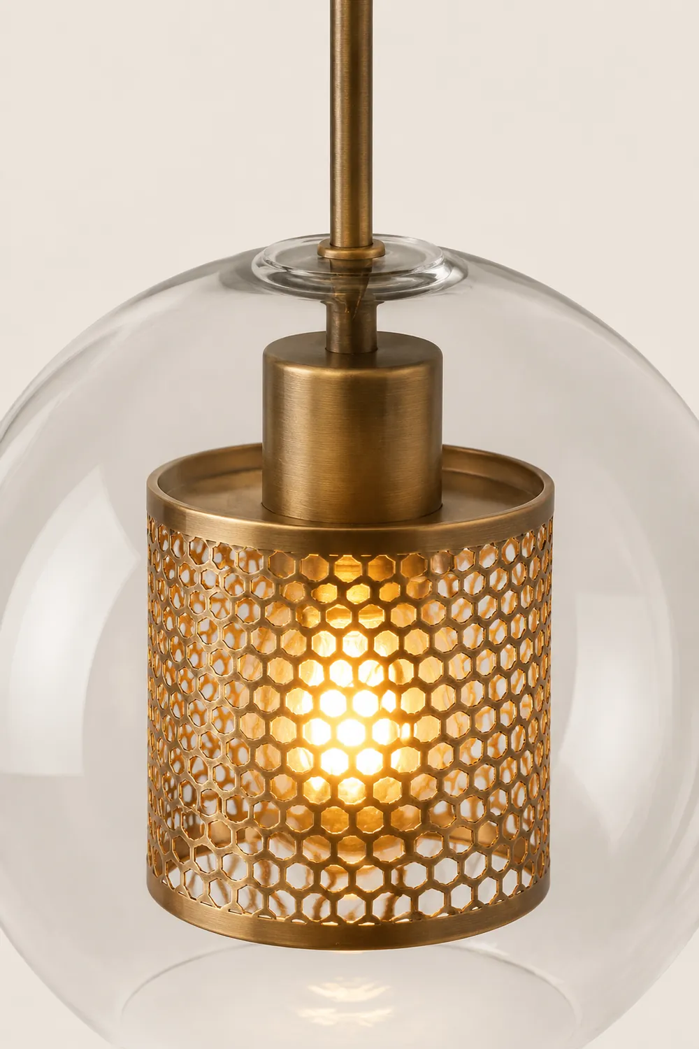 Modern Decor Chiswick Glass Pendant Light - Lumpaz