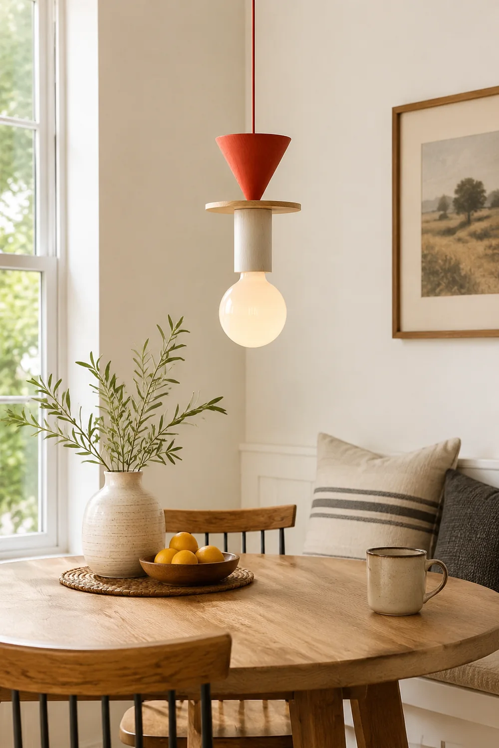Design Colored Wood Blocks Pendant Light - Lumpaz