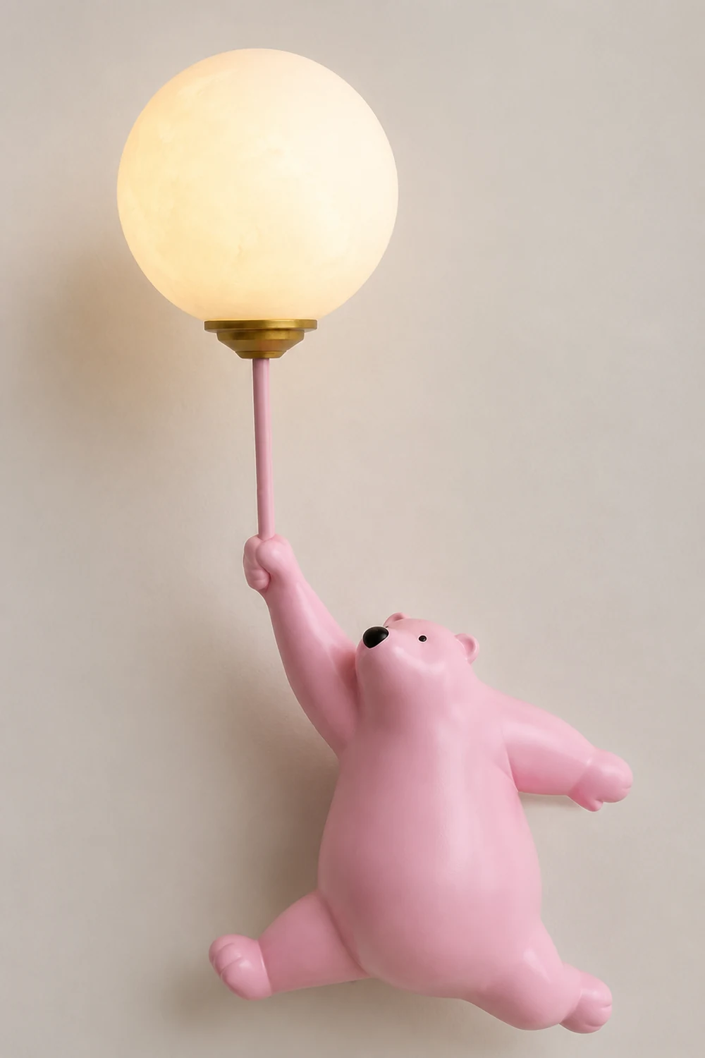 Fateh Wandlampe Bär Ballon, 4 Farben - Lumpaz
