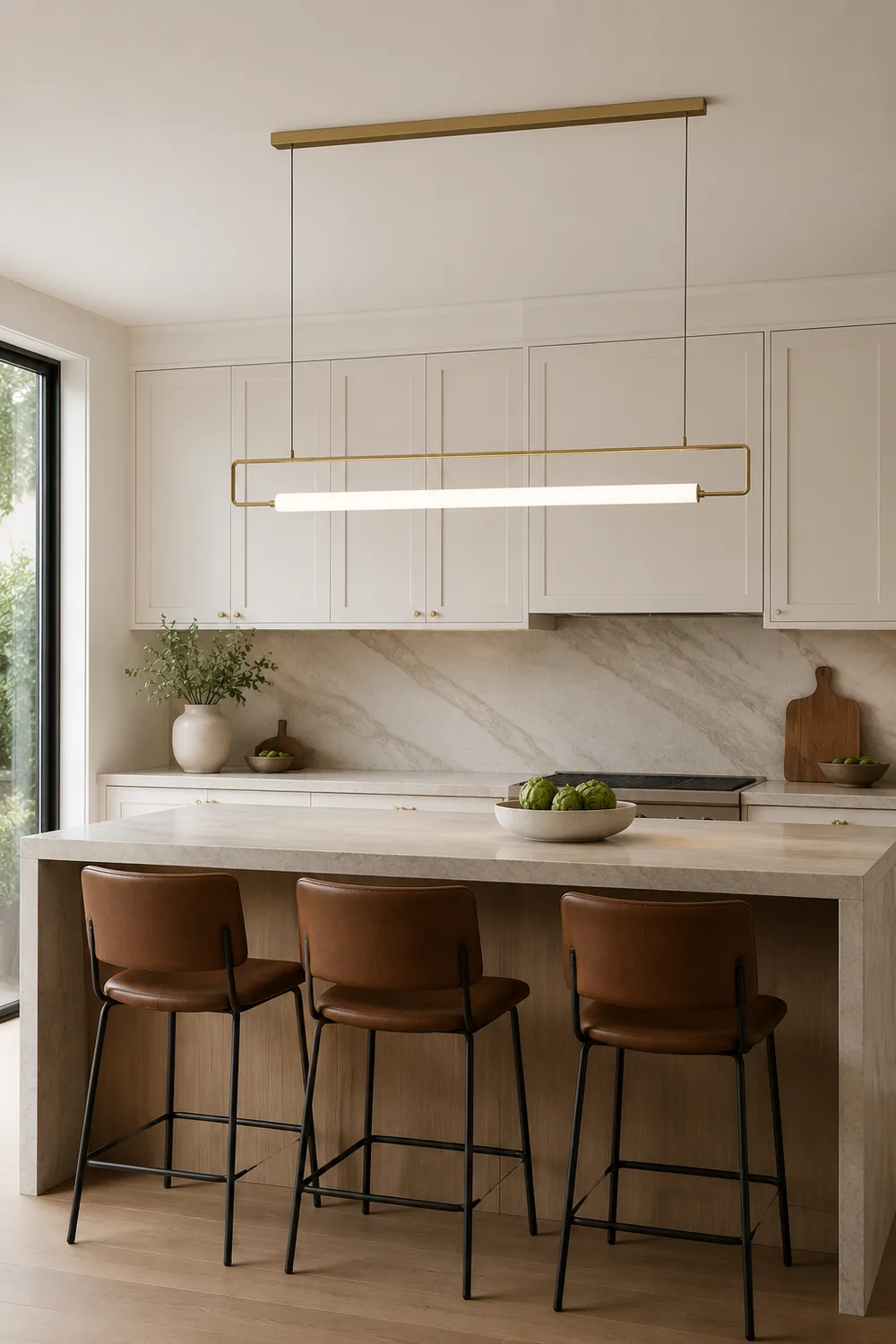 Edge Pendelleuchte, 2-farbig 100cm - Lumpaz