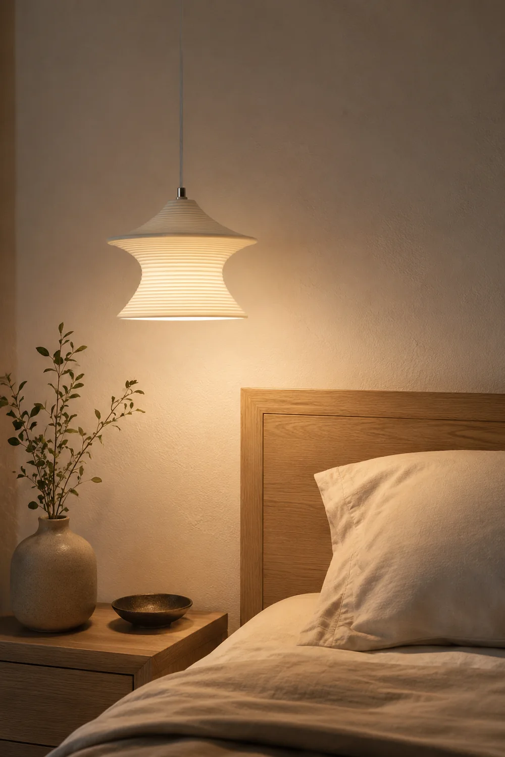 Wabi-Sabi Style Minimalist Nordic Art Pendant Lamp - Lumpaz