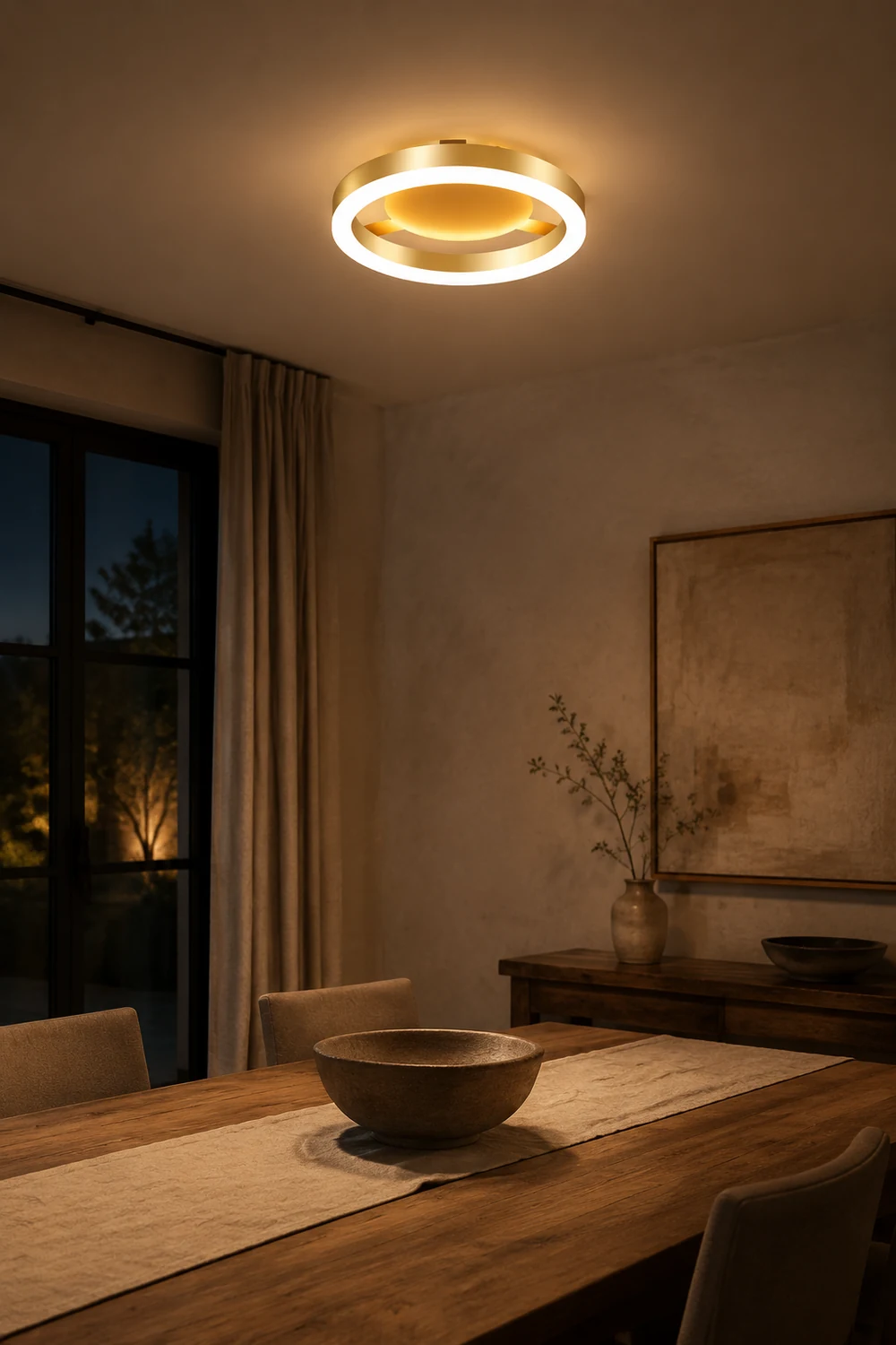 Amos Moderne LED Geometrie Deckenleuchte für Korridor - Lumpaz