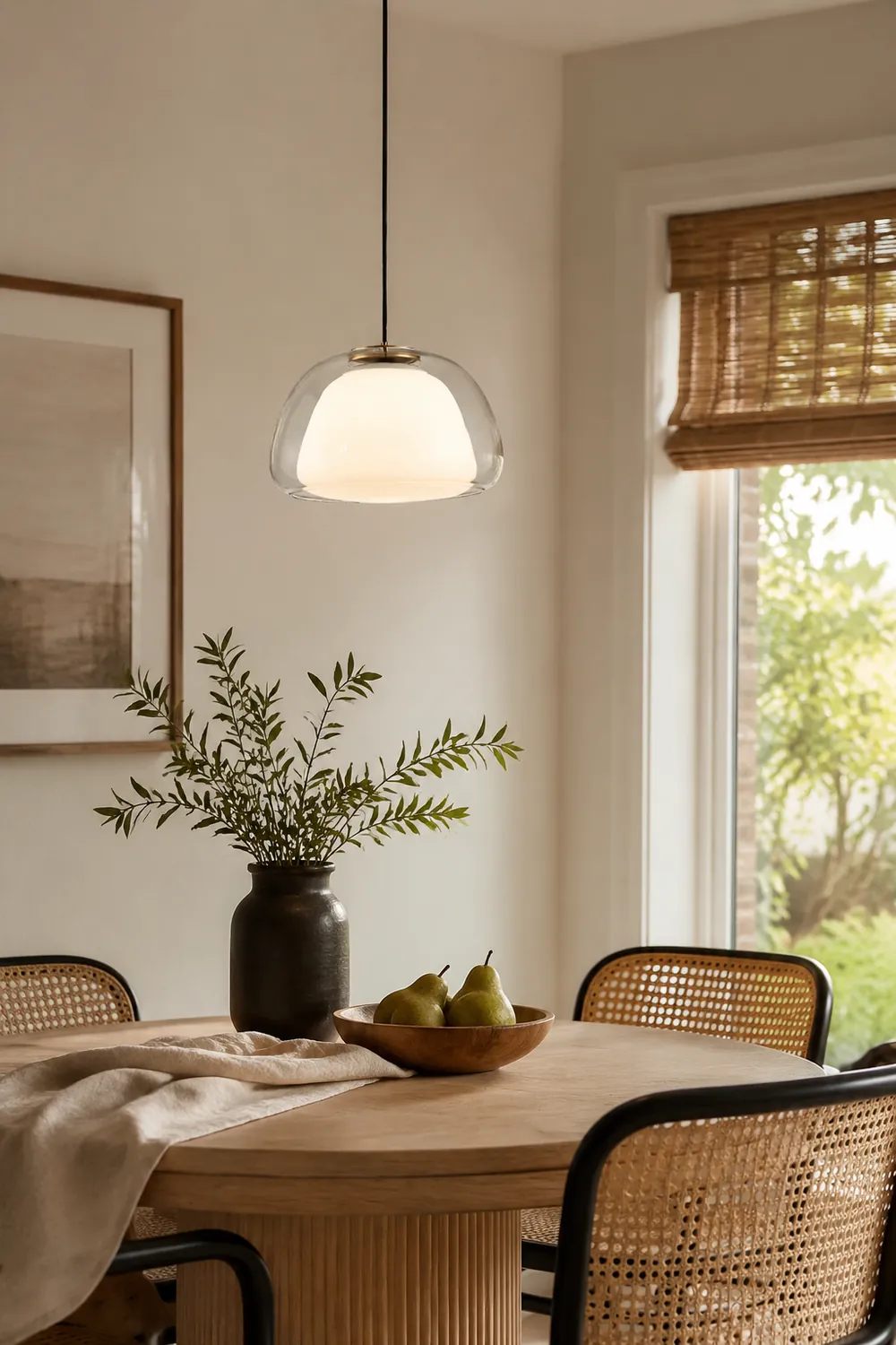 Nordic Modern Minimalist Glass Pendant Light - Lumpaz