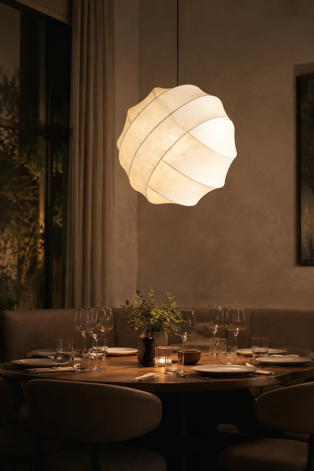 Nordic Turner Pendant Lamp For Living Room - Lumpaz