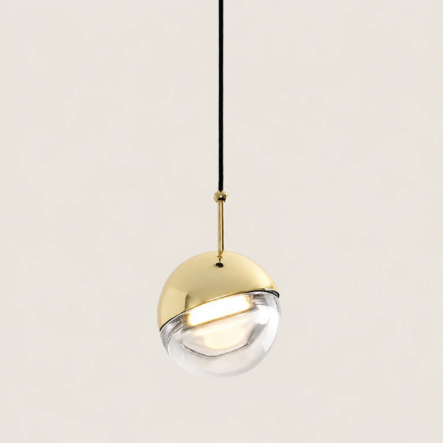 Valentina Pendelleuchte, Metall&Glas, 2-farbig - Lumpaz