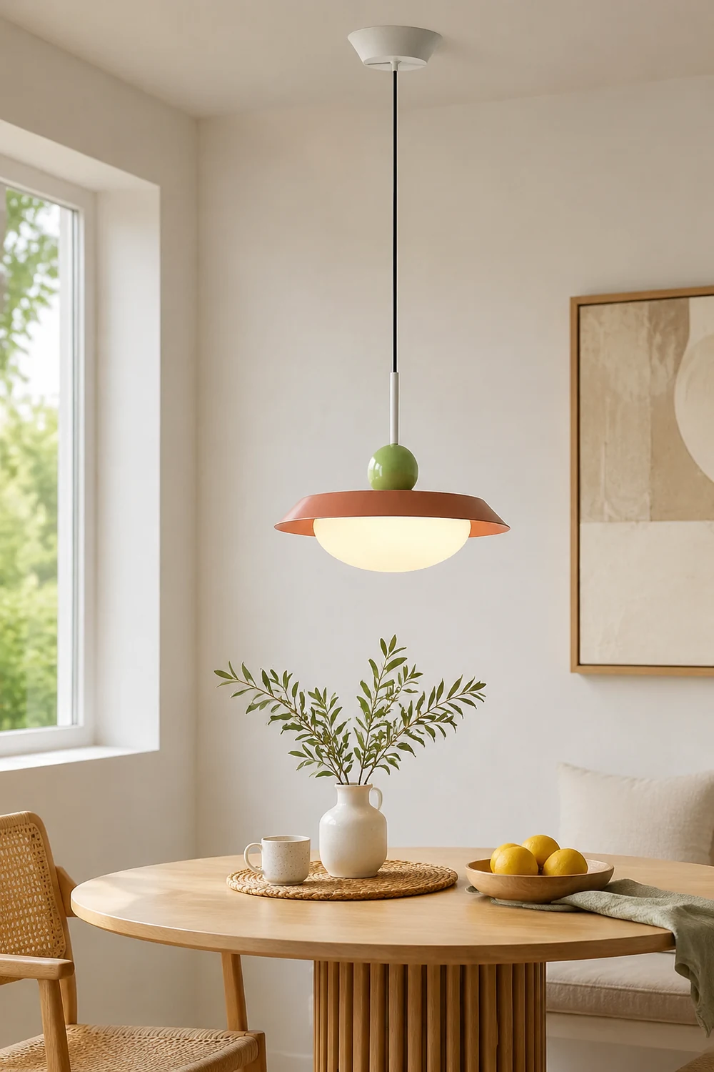 Modern Morandi Layered Metal Hanging Lights - Lumpaz