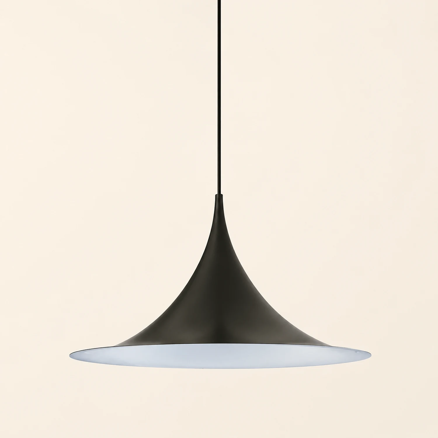Cairns Pendelleuchte, Metall, Schwarz - Lumpaz
