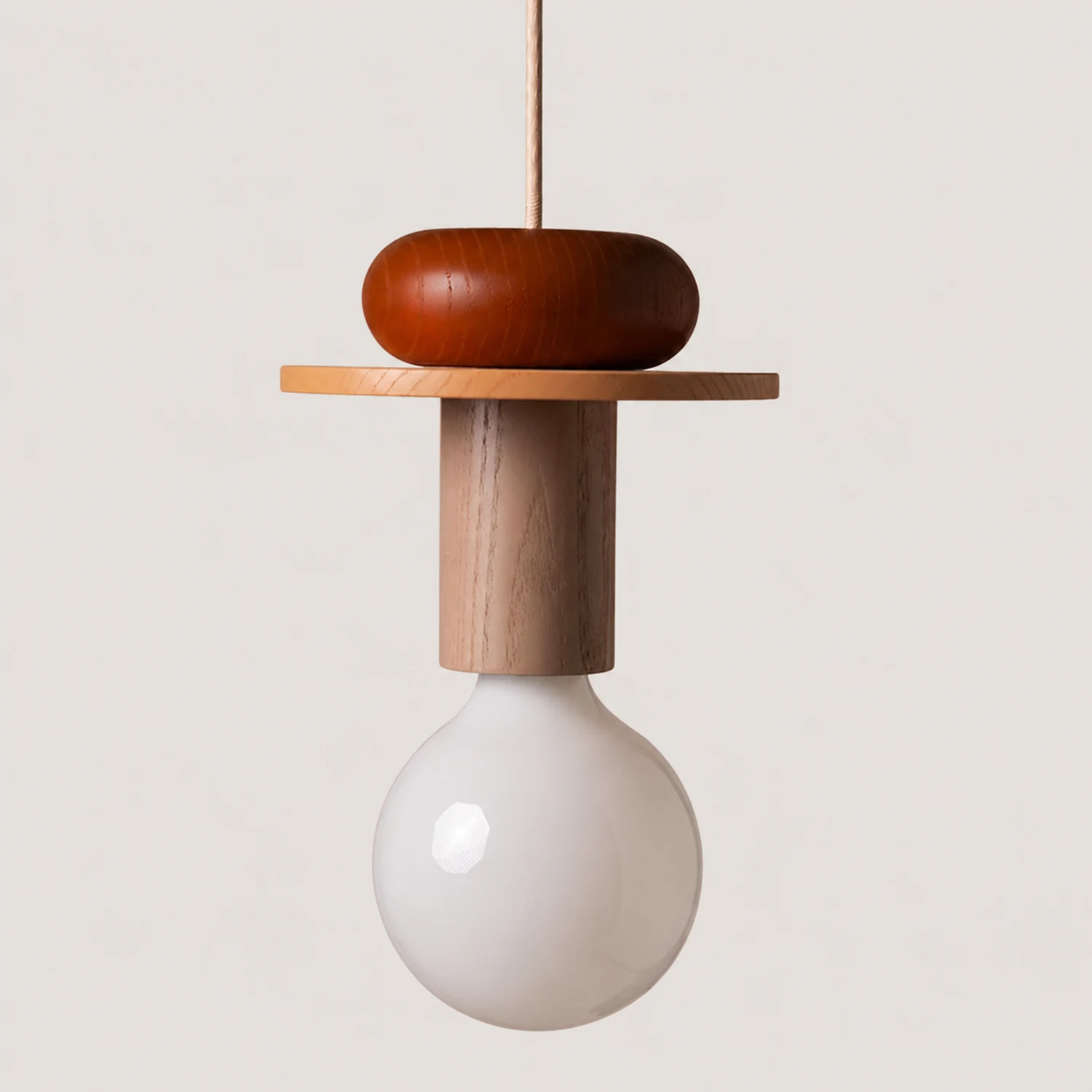 Design Colored Wood Blocks Pendant Light - Lumpaz