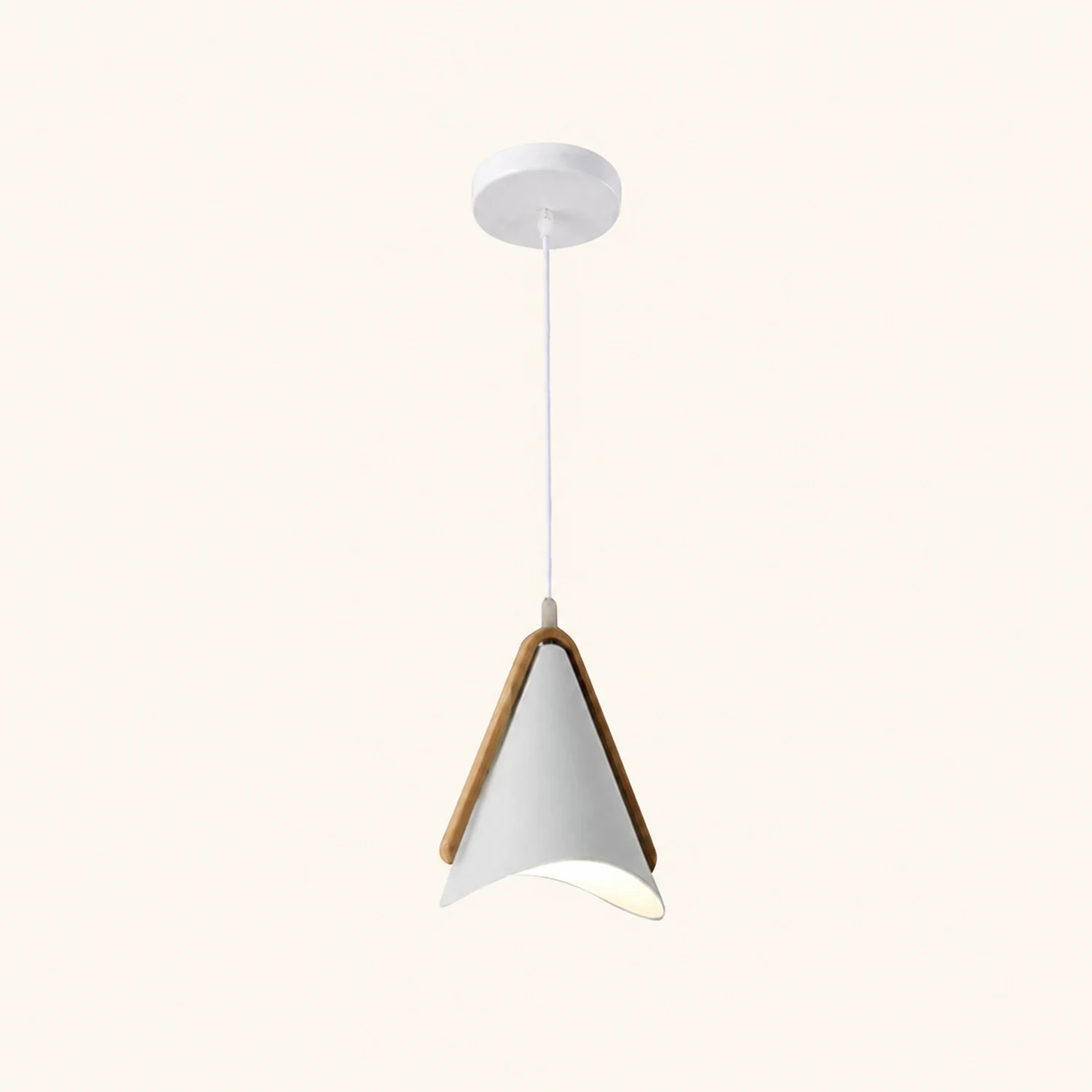 Morandi Cluster-Pendelleuchte 5 Farben, Holz&Metall - Lumpaz