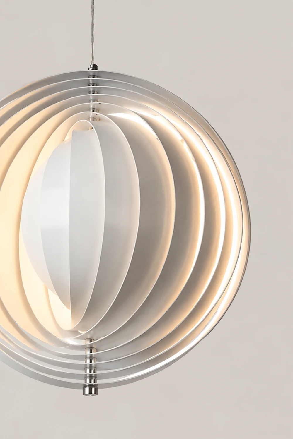 Modern Verpan Moon Lamp Pendant Light For Living Room - Lumpaz