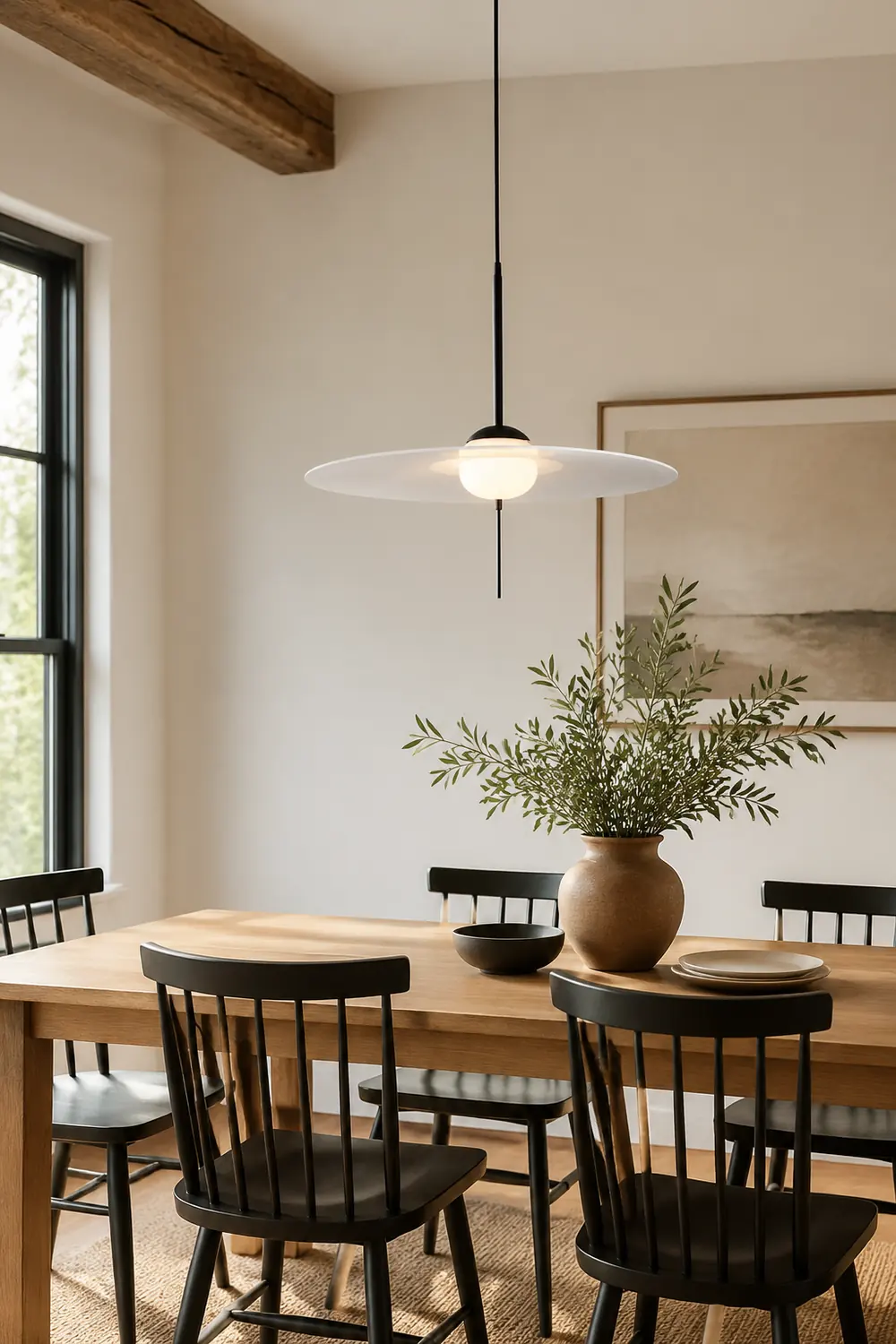 Nordic Modern Minimalist Round UFO Led Pendant Lamp - Lumpaz