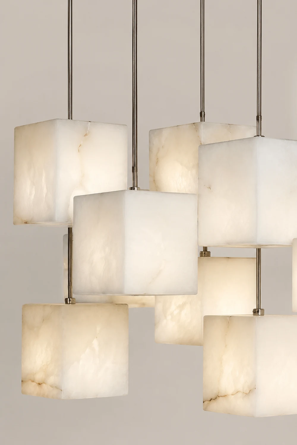 Modern Artistic Geometric Shape Elegant Hanging Light Fixture - Lumpaz