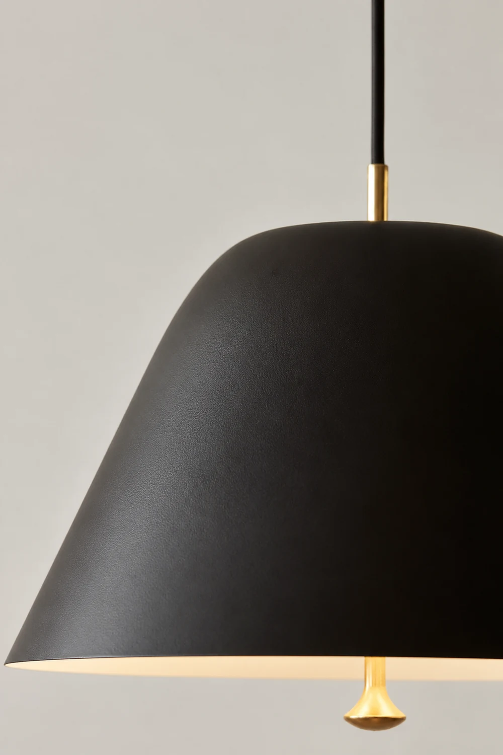 Modern Metal Living Room Cone Pendant Light - Lumpaz