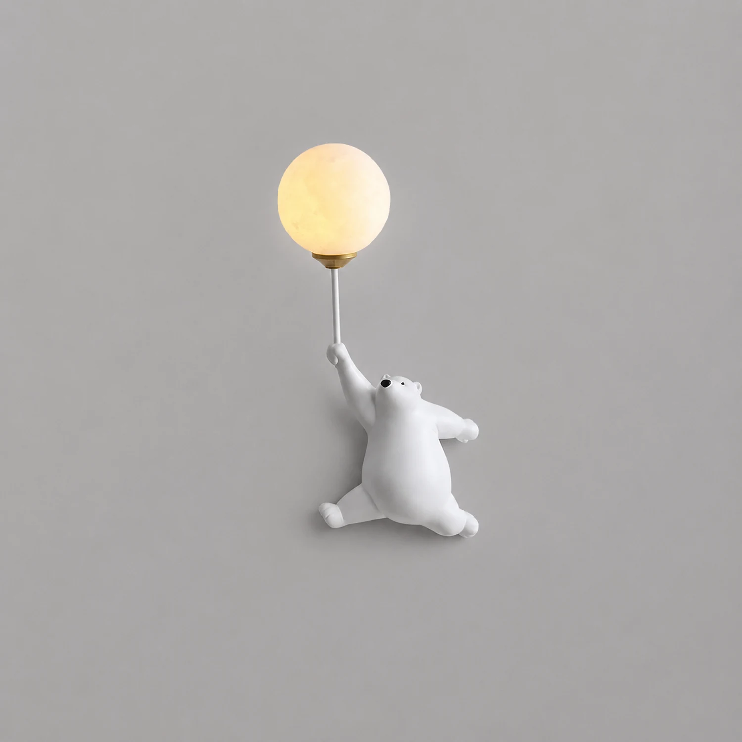 Fateh Wandlampe Bär Ballon, 4 Farben - Lumpaz