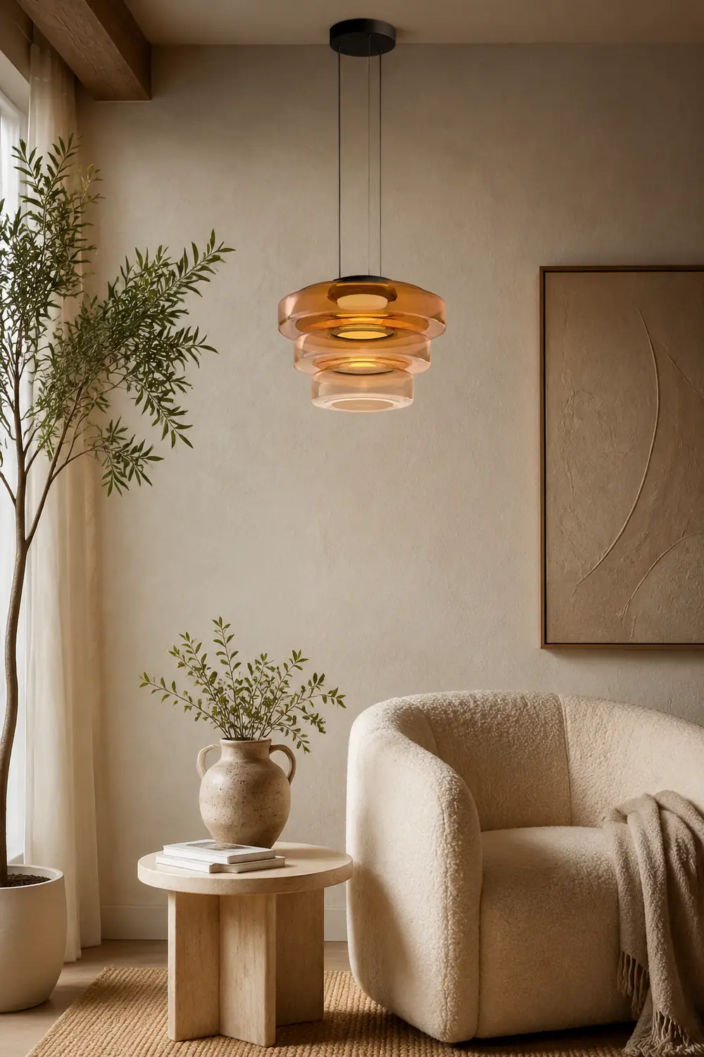 Modern Creative Glass Pendant Lighting for Dining Room - Lumpaz