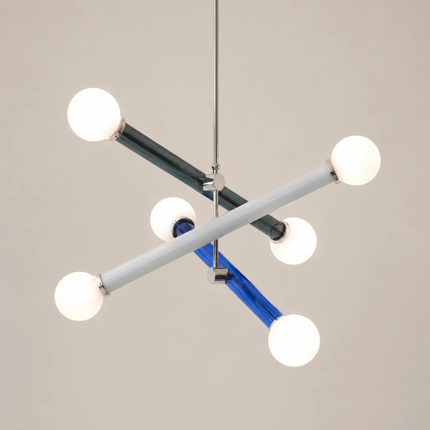 Avi Pendelleuchte, Metall&Glas, 3 Stile - Lumpaz