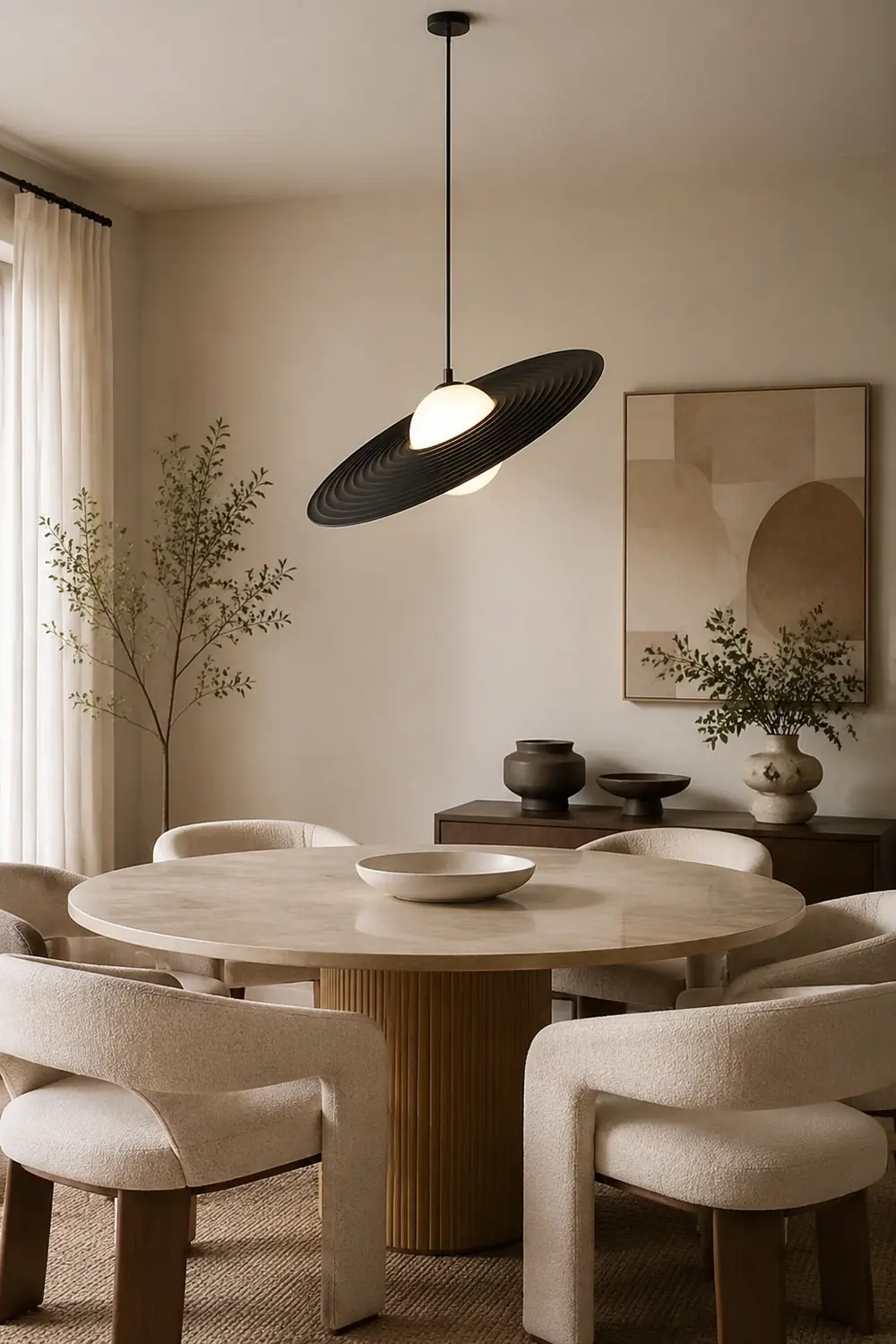Stylish Creative Flying Saucer Pendant Light - Lumpaz