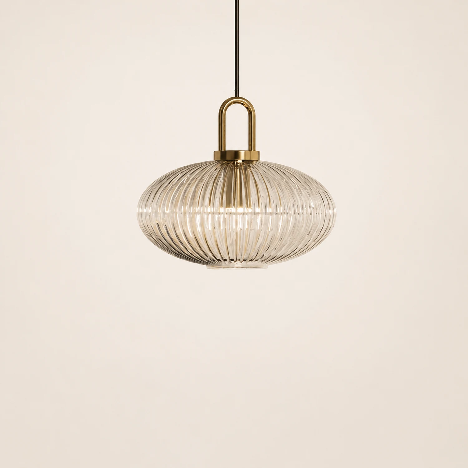 Design Pumpkin Shape Glass Pendant Light - Lumpaz