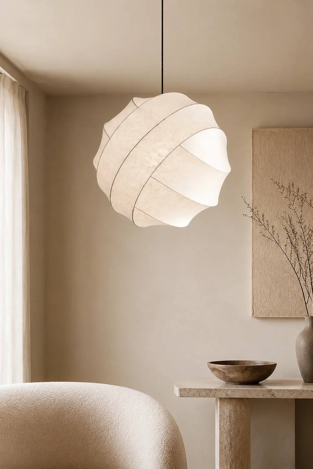 Nordic Turner Pendant Lamp For Living Room - Lumpaz