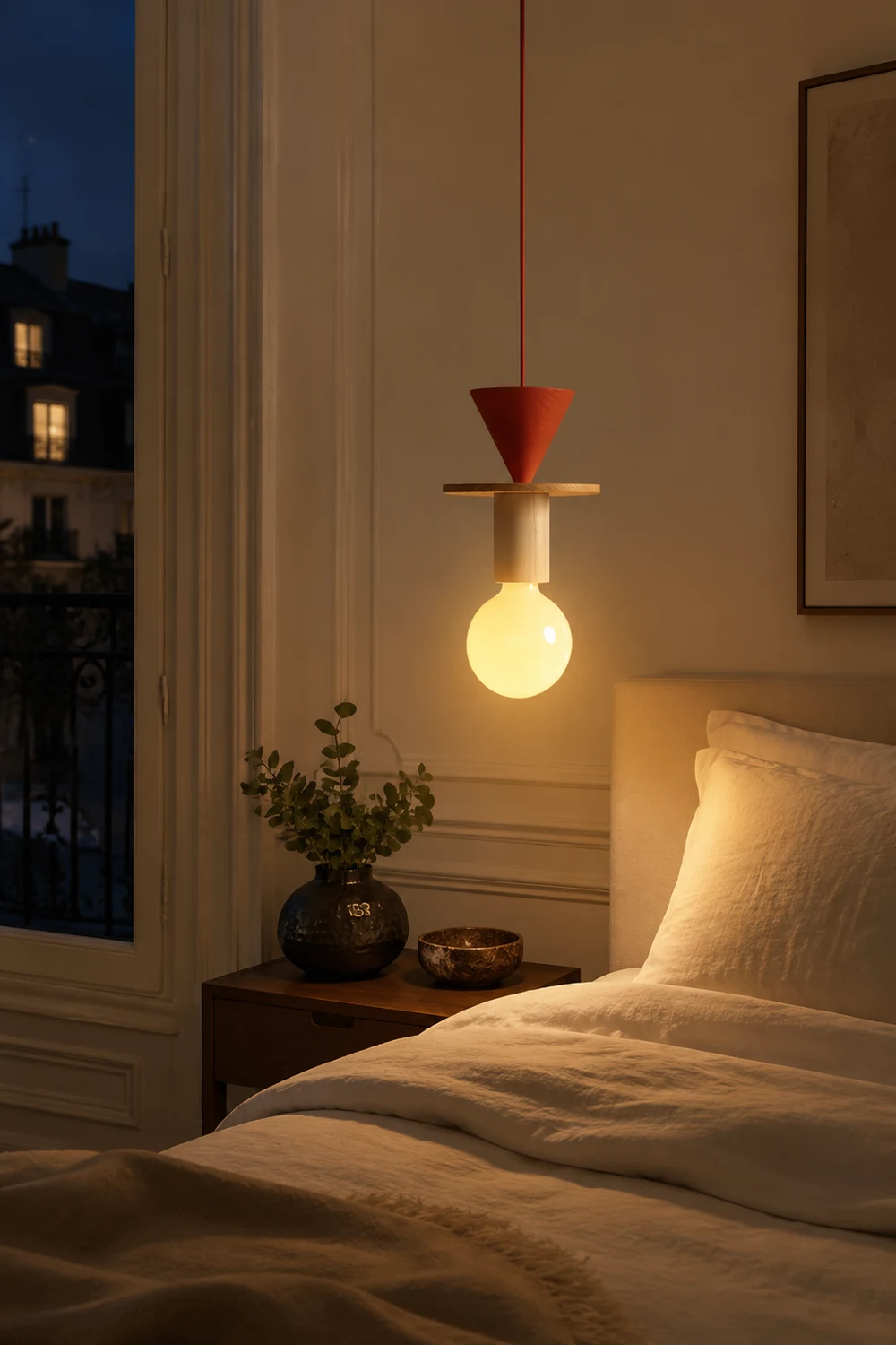 Design Colored Wood Blocks Pendant Light - Lumpaz