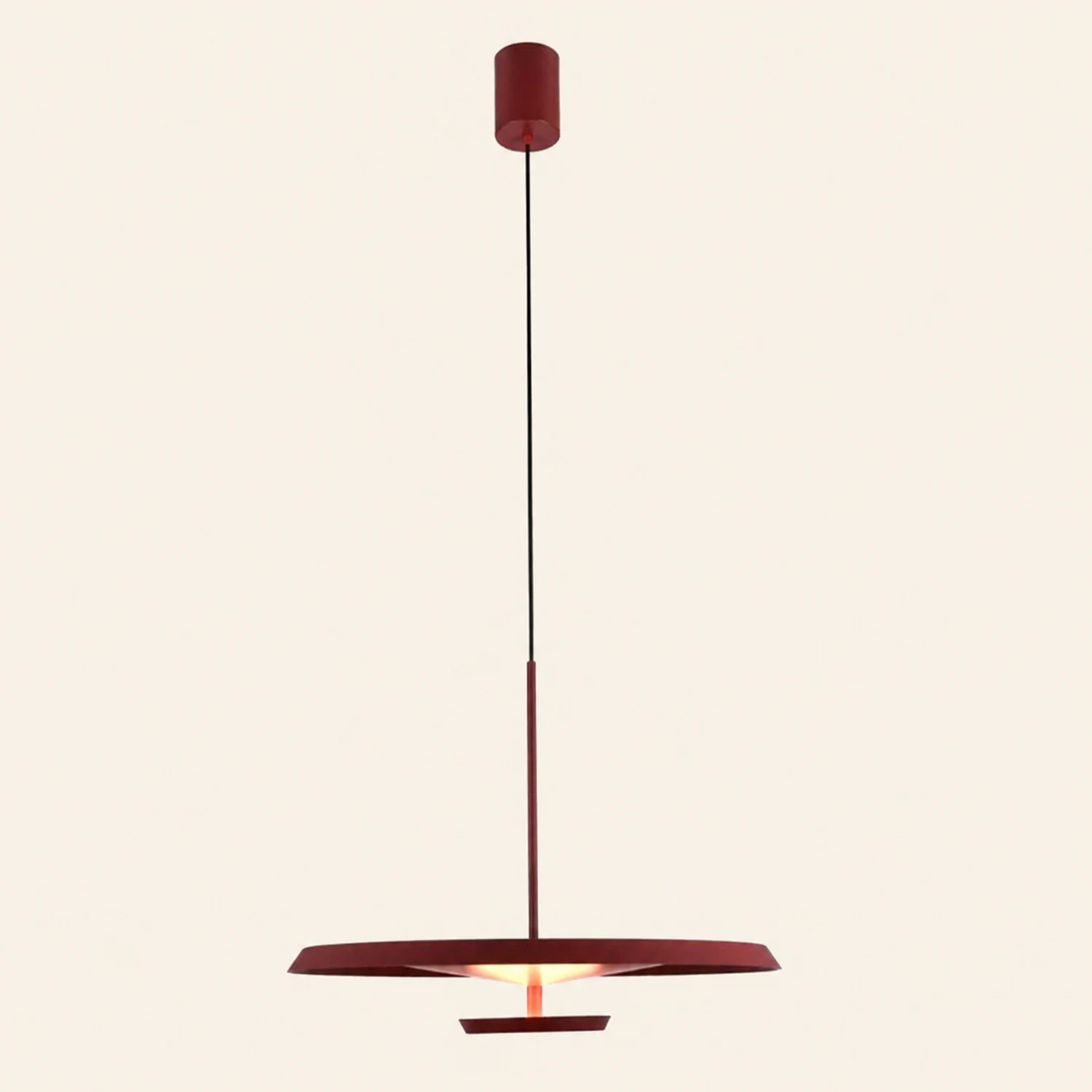 Modern LED Fixtures Round Plate Pendant Lights - Lumpaz