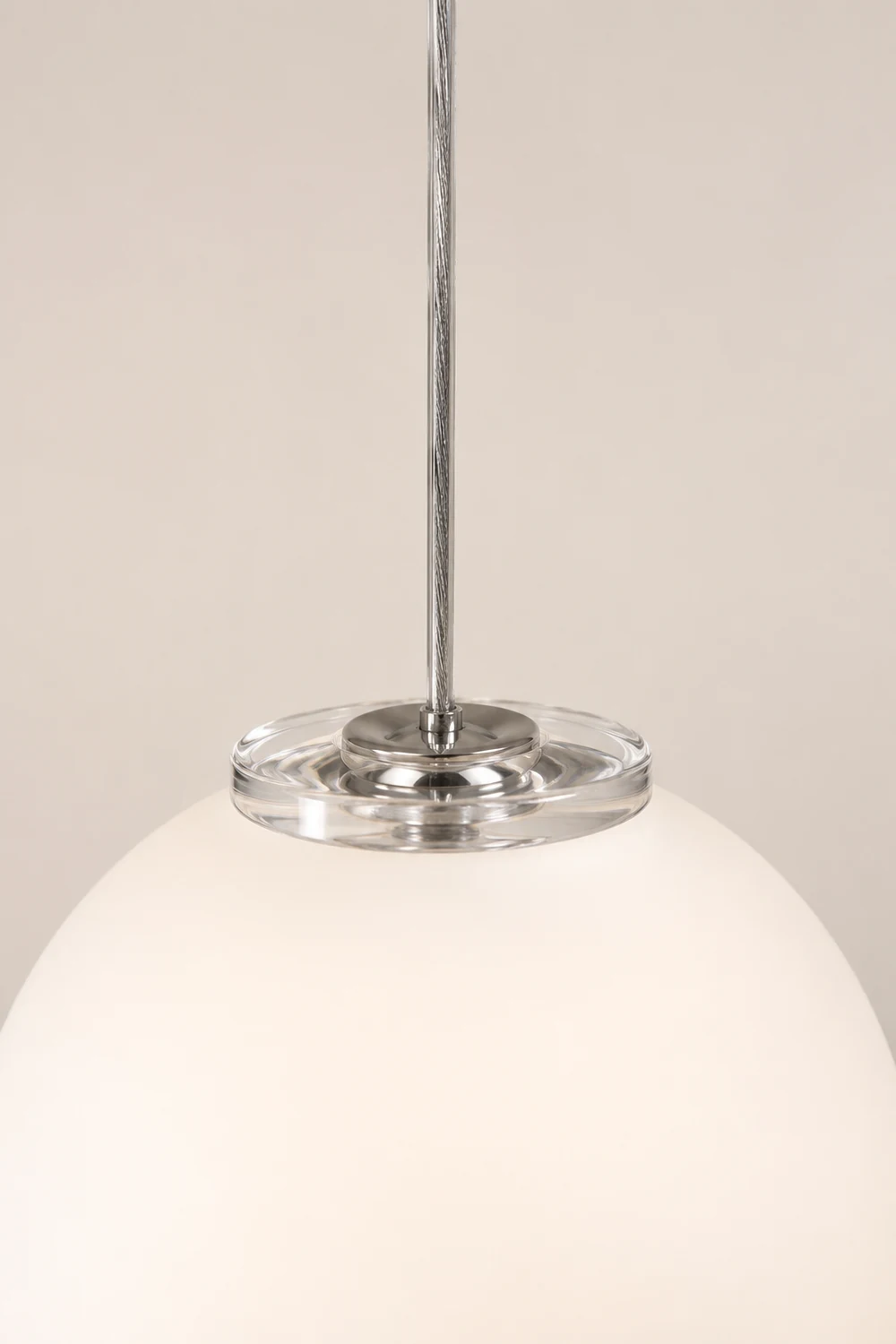 Modern Glass Hanging White Bubble Pendant Lights For Living Room - Lumpaz