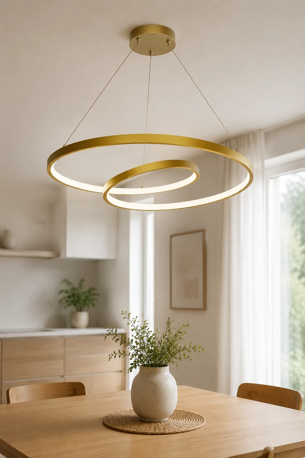 Arisha Pendelleuchte Kreis,  - Lumpaz