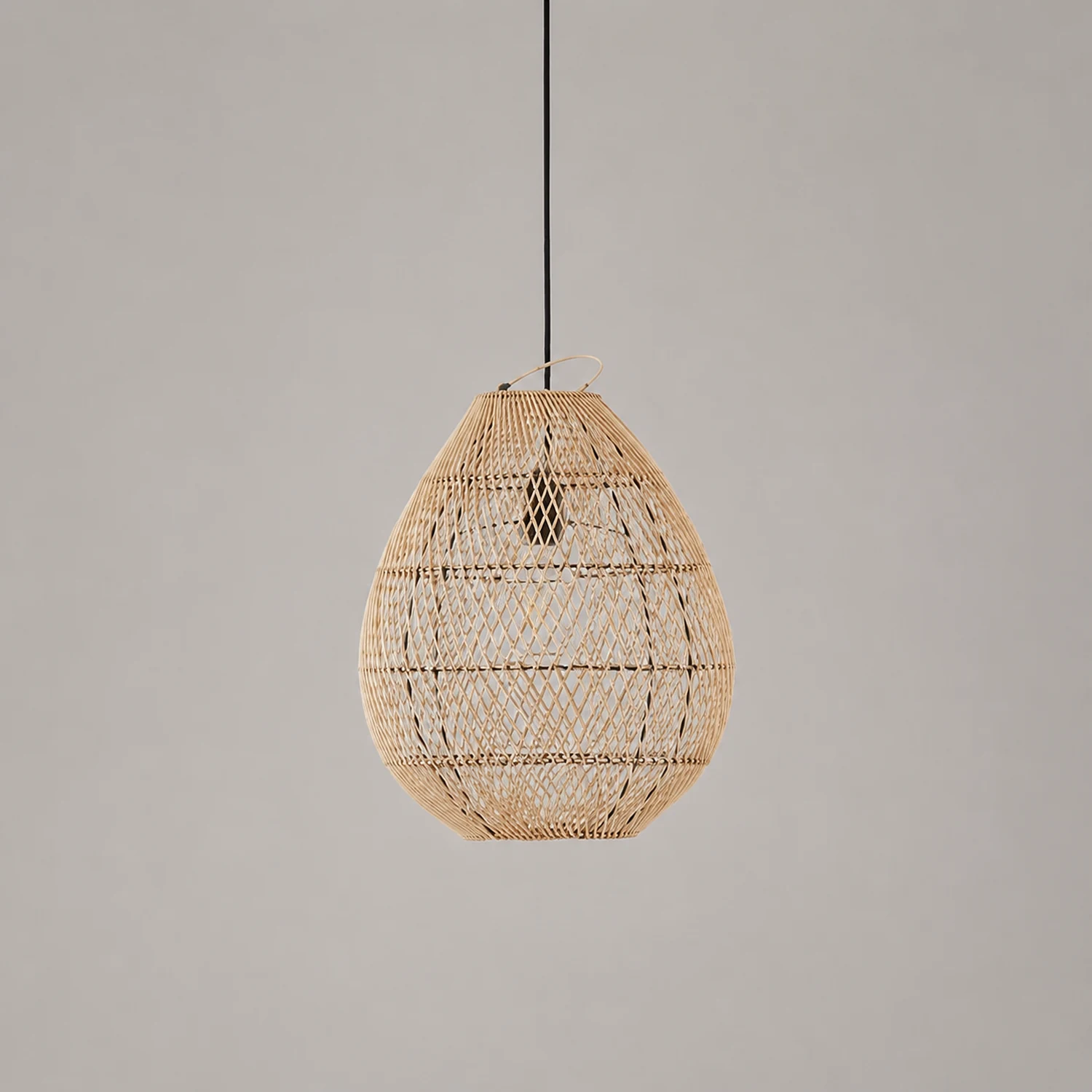 Boho High Quality Rattan Handwoven Pendant Light - Lumpaz