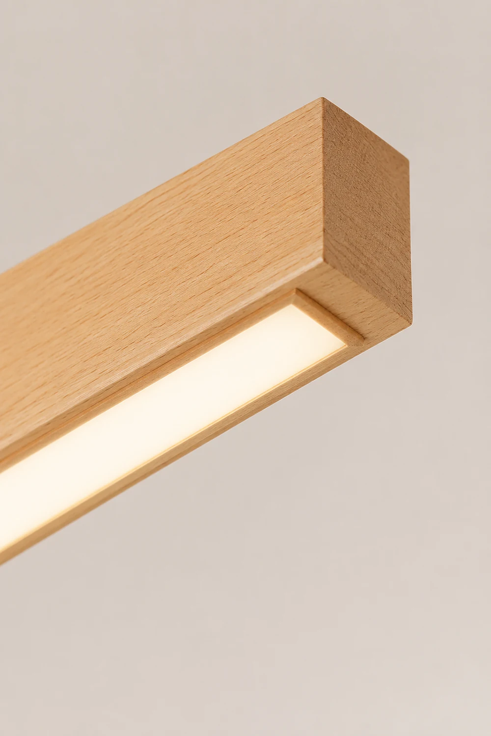 Edge Deckenleuchte, Holz 60/100cm - Lumpaz