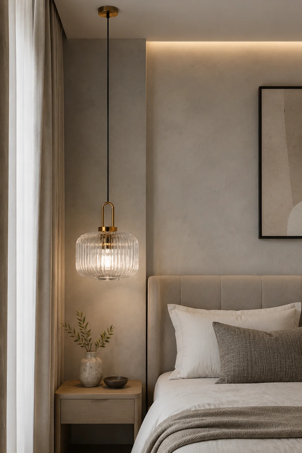 Design Pumpkin Shape Glass Pendant Light - Lumpaz