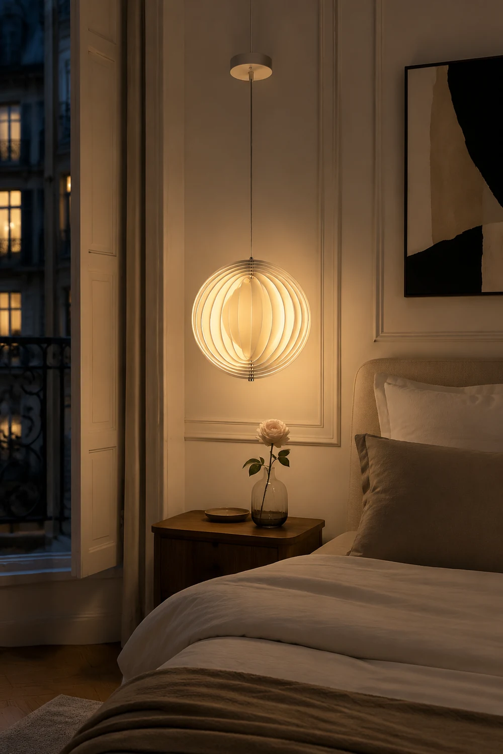 Modern Verpan Moon Lamp Pendant Light For Living Room - Lumpaz