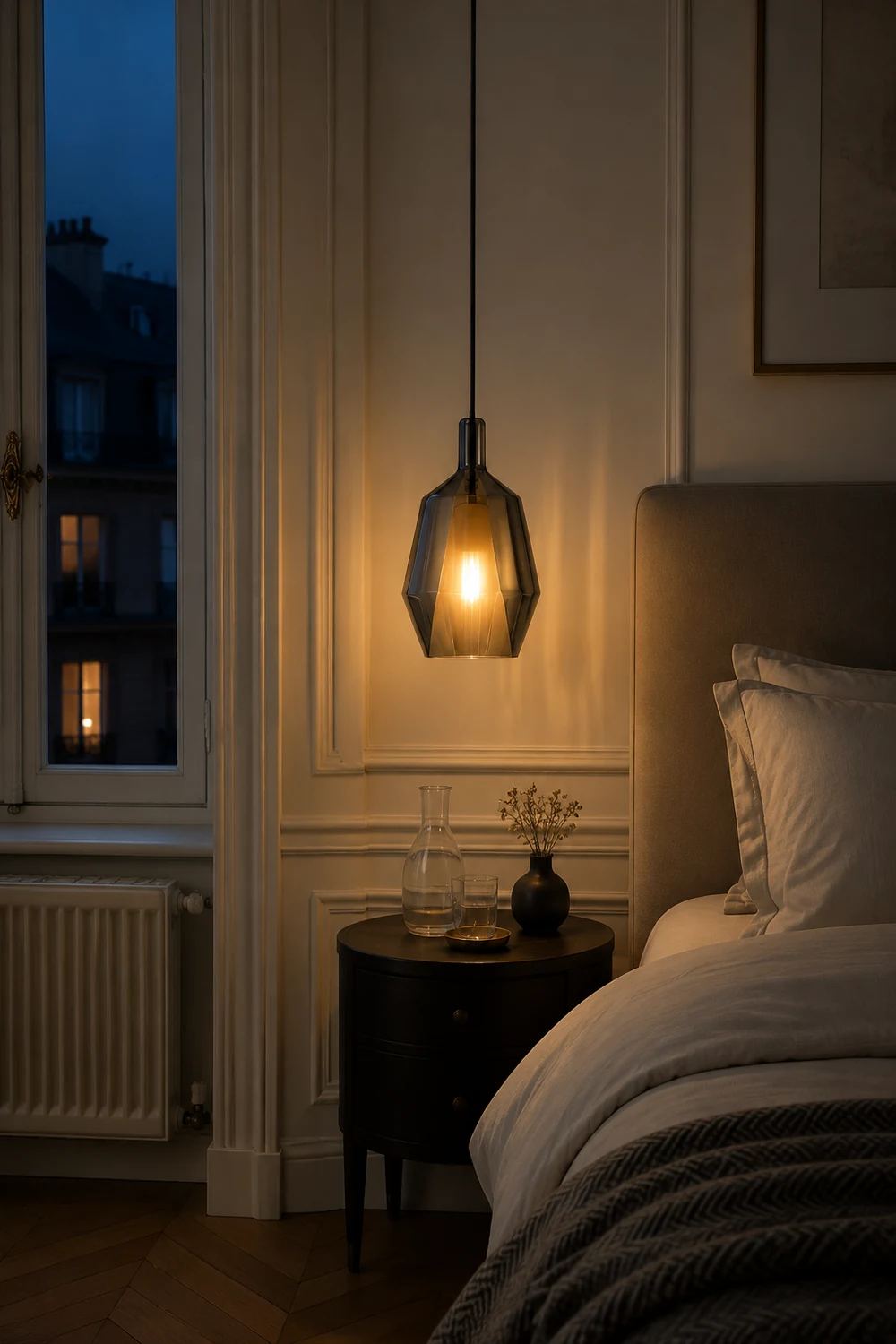 Modern Multicolored Glass Pendant Lamp for Dining - Lumpaz