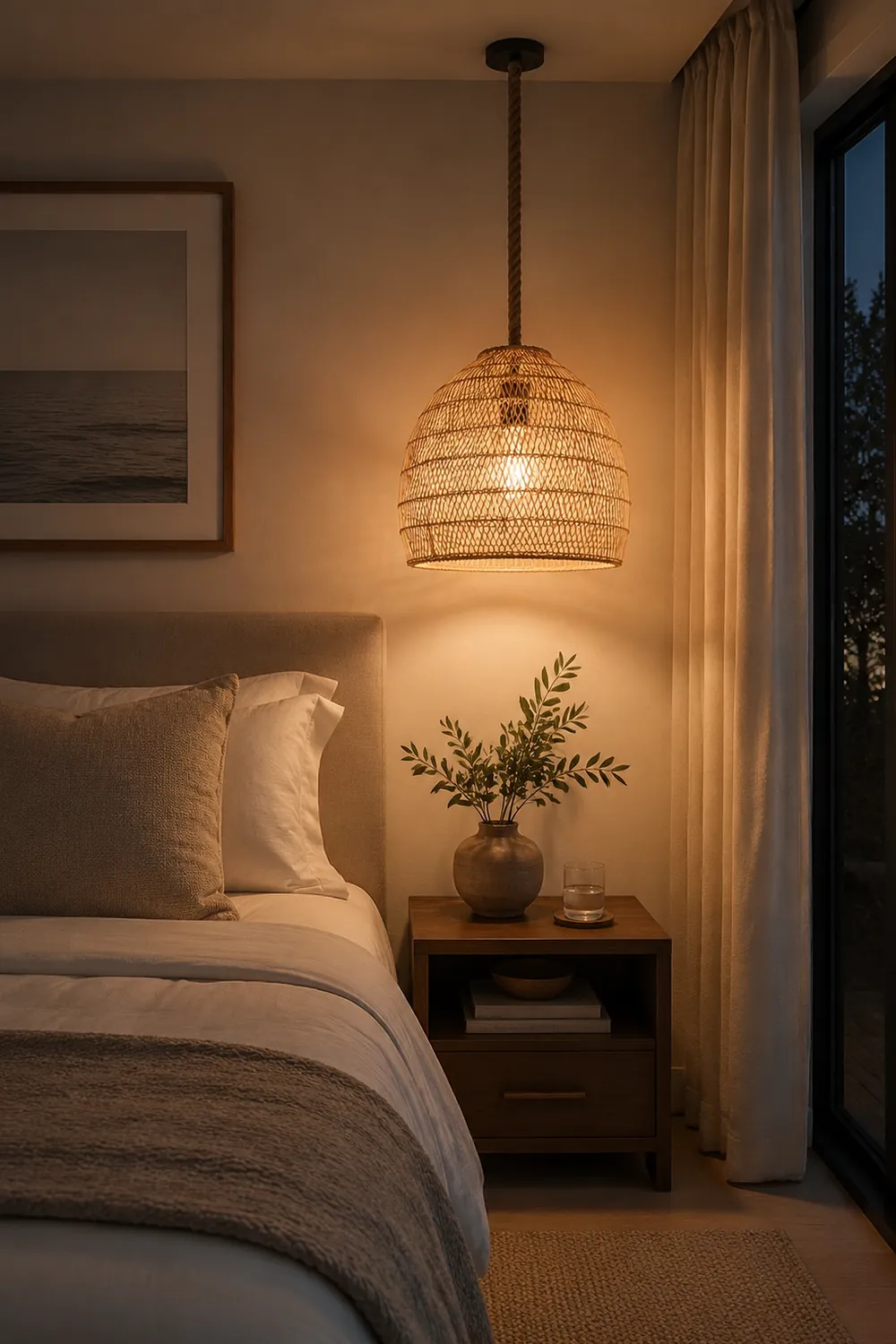 Handmade Hemp Rope Hanging Ceiling Lights - Lumpaz