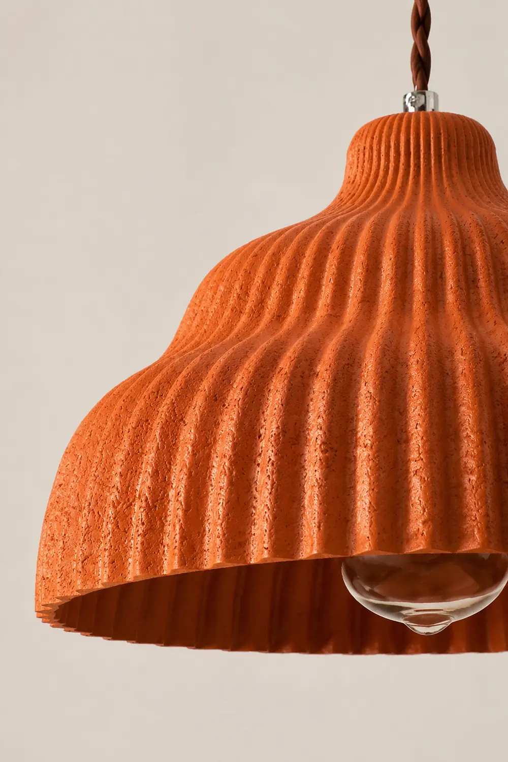 Wabi Sabi Art Resin Hanging Lamp for Dining Room - Lumpaz