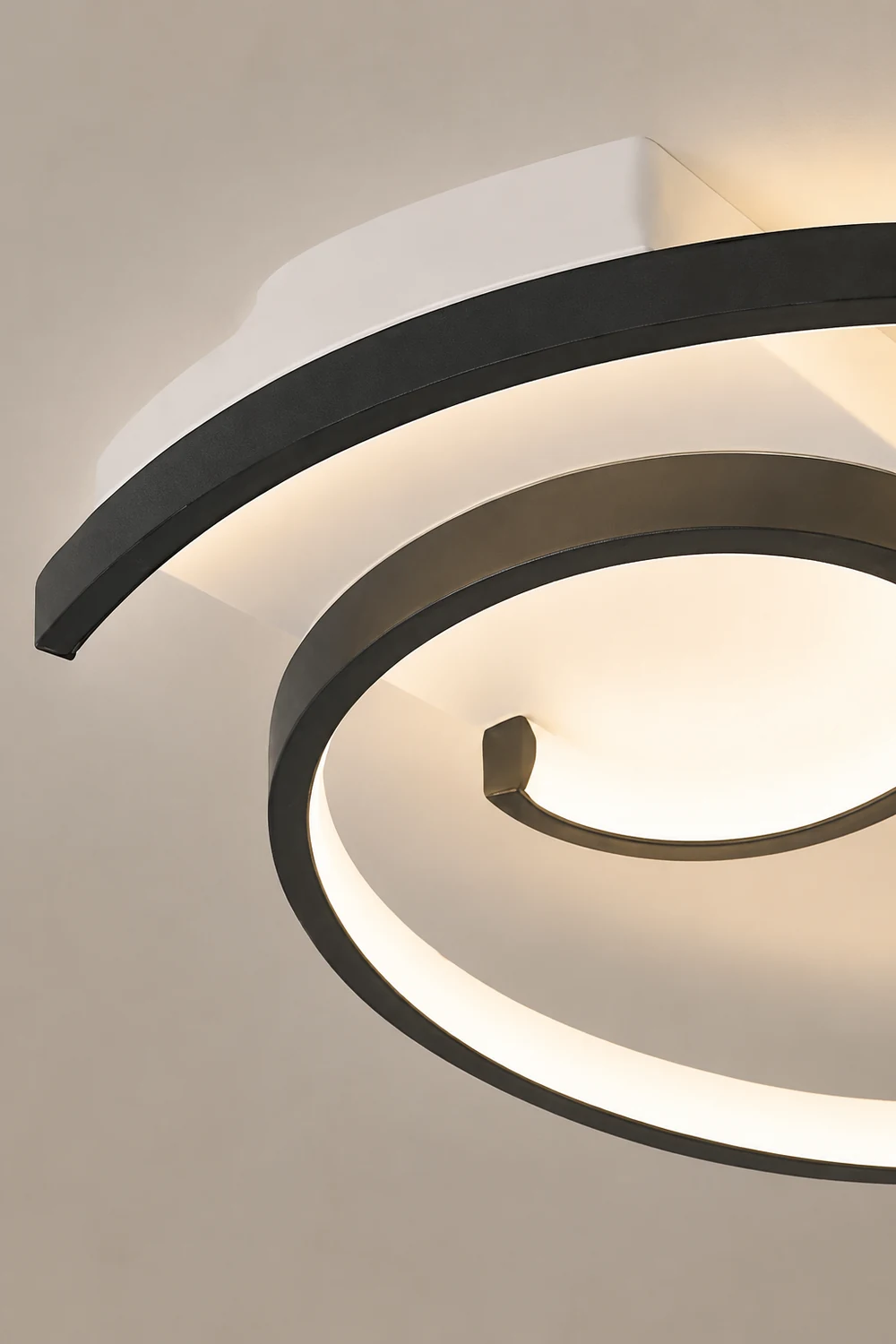 Lacey Spiral LED Deckenleuchte für Schlafzimmer, Kinderzimmer - Lumpaz