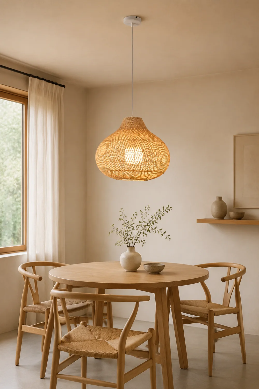 Boho Natural handmade Island Pendant Light - Lumpaz